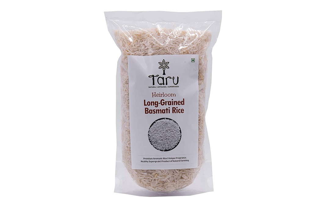 Taru Heirloom Long-Grained Basmati Rice   Pack  500 grams